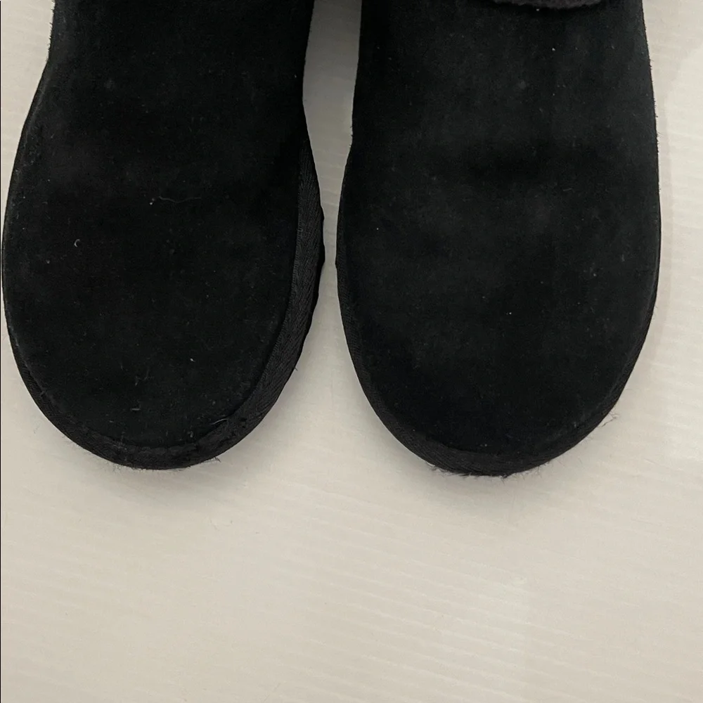 UGG SHAINA BLACK KNIT BOOTS WOMENS SIZE 6 - Picture 8 of 13